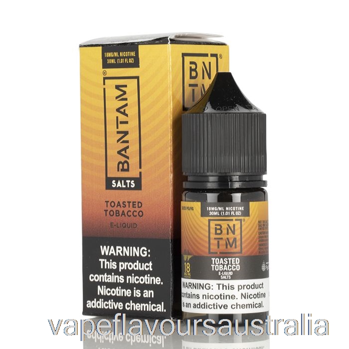 Vape Australia Toasted Tobacco SALTS - Bantam Vape - 30mL 36mg
